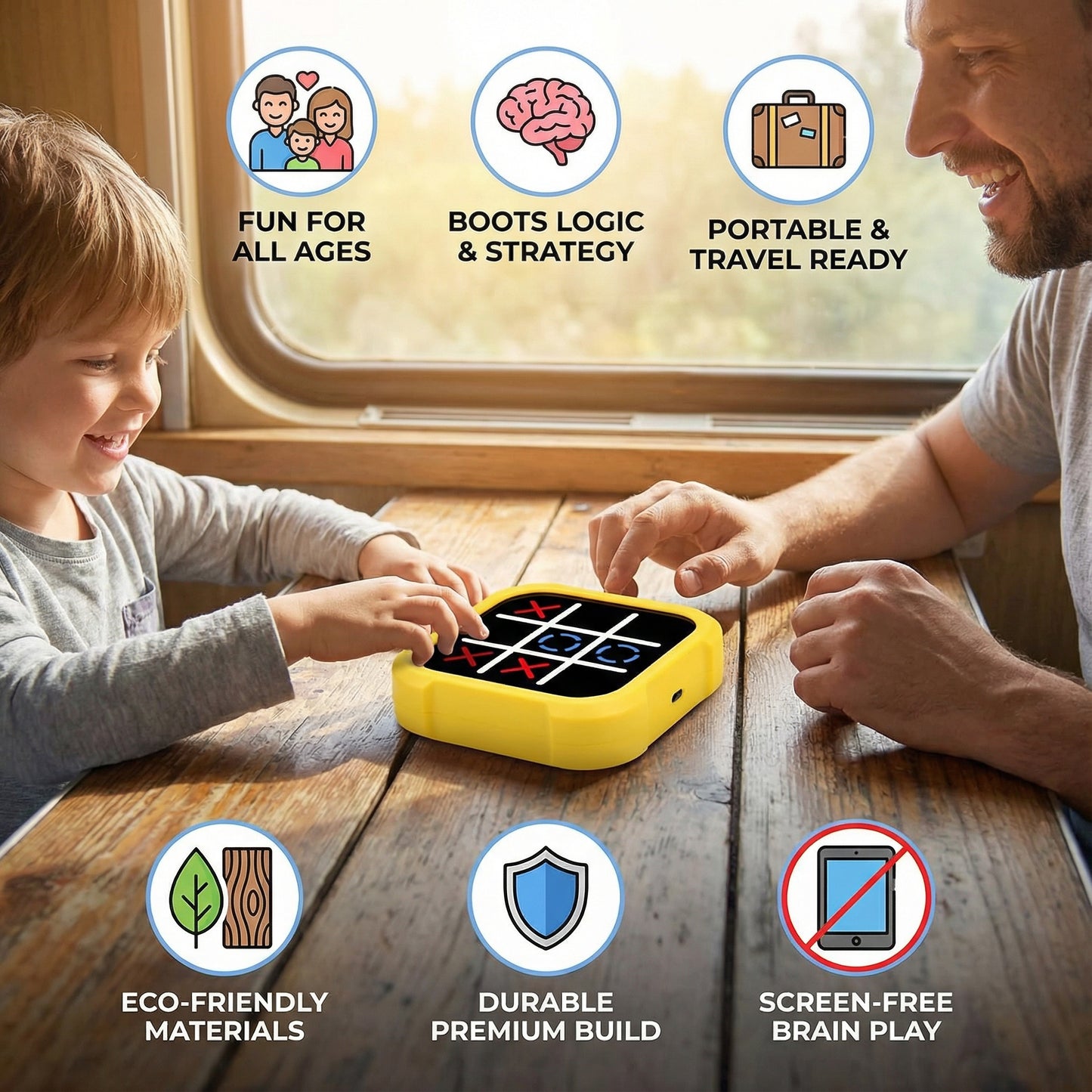 GridLogic Tic-tac Educational Game