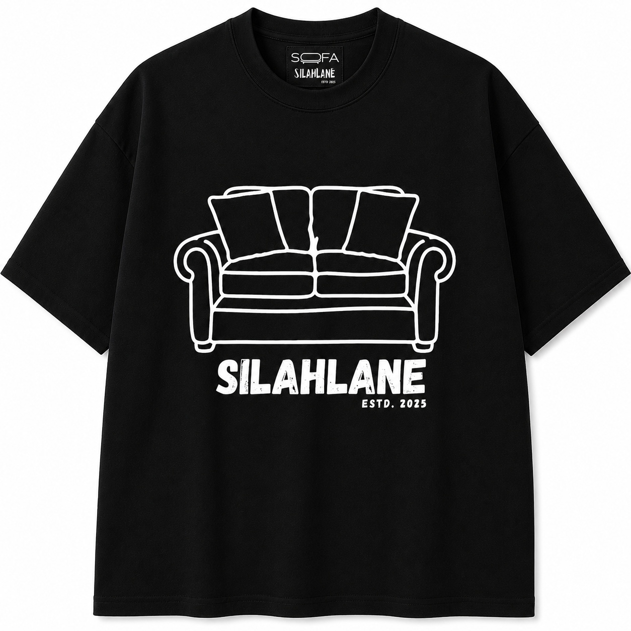 Oversize Sofa Silahlane T-shirt