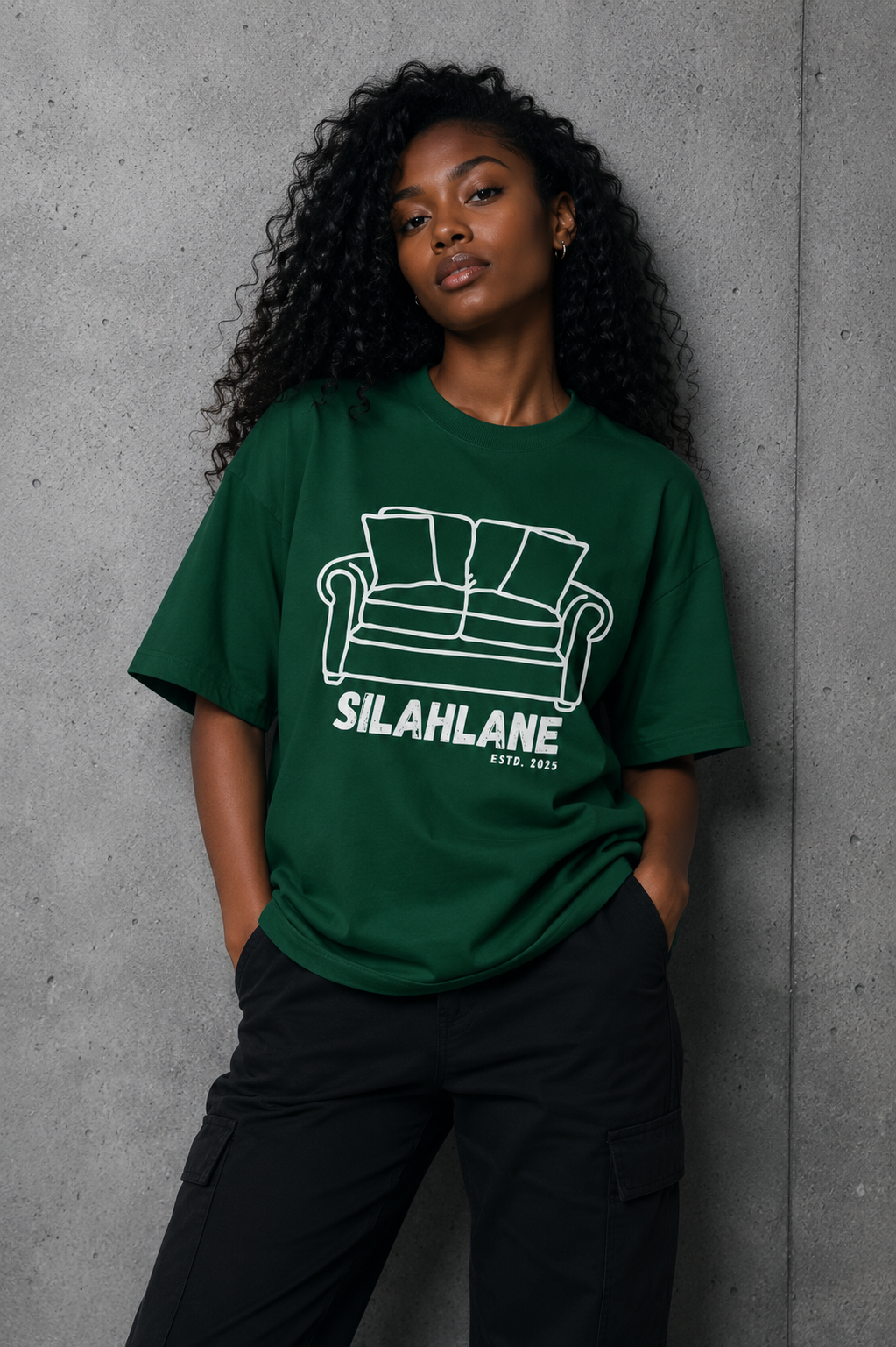 Oversize Sofa Silahlane T-shirt