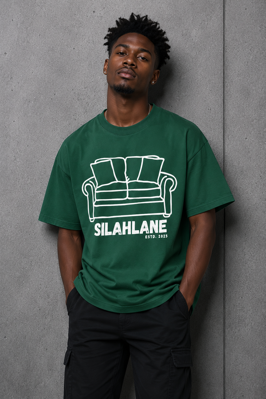 Oversize Sofa Silahlane T-shirt