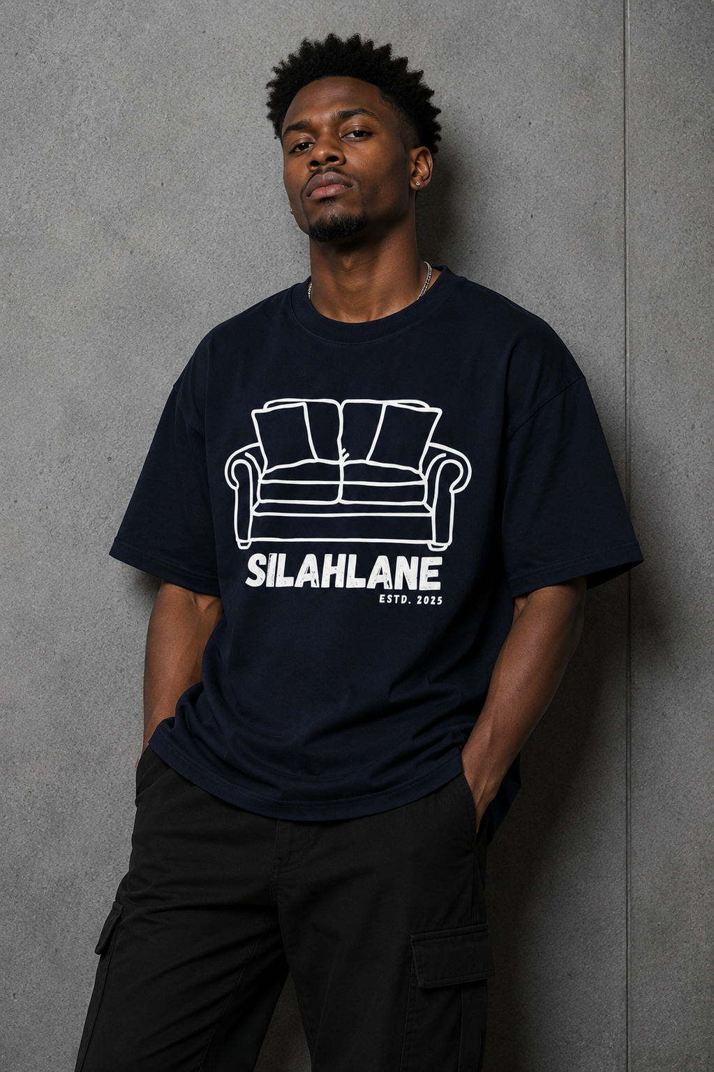 Oversize Sofa Silahlane T-shirt